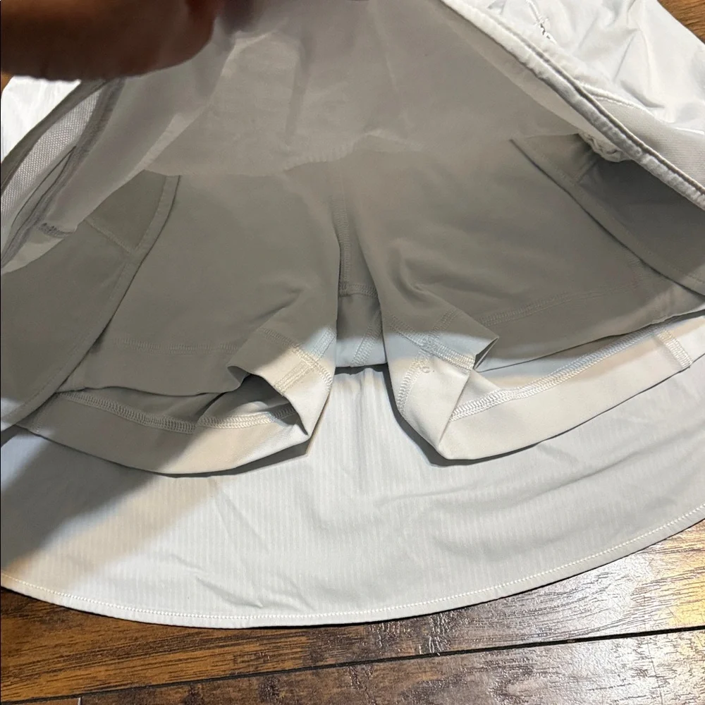 Lululemon Athletica Soft Gray Mini Skirt